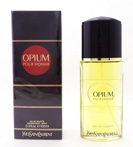 Opium Pour Homme by Yves Saint Laurent 3.3 oz. EDT Spray for Men. New Sealed Box - Picture 1 of 5