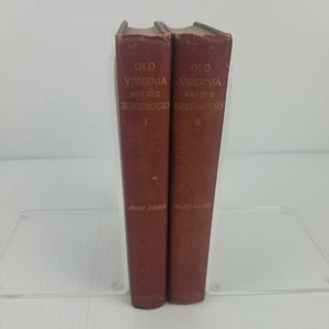 Old Virginia and Her Neighbours by John Fiske (2 Volume Set) 1897 - Imagen 1 de 10