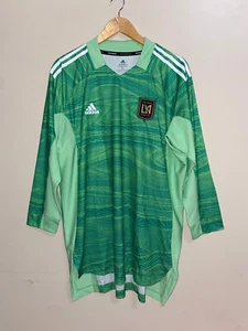 Adidas MLS LAFC Los Angeles LS Goalkeeper Jersey Green GR7937 Mens Size XL NEW - Picture 1 of 5