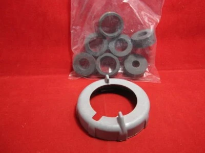 Hubbell LR-3430 Locking Ring with grommet set (NOS) New Old Stock - Image 1 of 2
