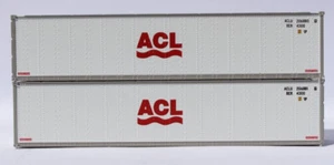 JTC N 40' Standard Height 8'6 Smooth-Side Containers ACL pkg(2) 405651 - Picture 1 of 1