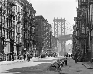 Pike and Henry Streets, Manhattan by Berenice Alice Abbott Photograph 8"x10" - Picture 1 of 2