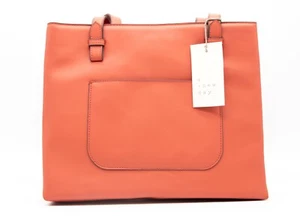 Purse Coral Medium Bag Large main area with 2 open pockets Handbag NEW - Picture 1 of 5