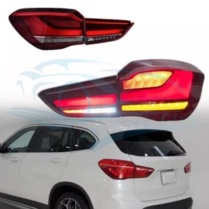 Pair Red Turn Signal LED Tail Light Rear Brake Lamp c For 2016-19 BMW X1 F48 F49 - Picture 1 of 11