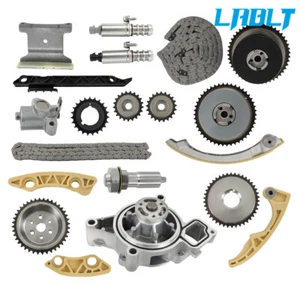 LABLT Timing Chain Kit Water Pump For Buick Chevrolet Equinox Malibu GMC 2.4L - Foto 1 di 17