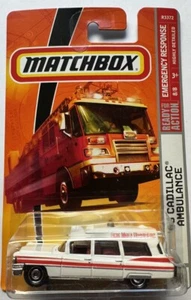 Matchbox 2008 EMERGENCY RESPONSE '63 Cadillac Ambulance 56/100 - Picture 1 of 2