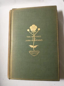 The Writings Of John Burroughs 1895  Limited Riverside Edition Whitman A Study - Bild 1 von 6