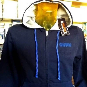 Sudadera Hombre Guru Abierta Cremallera, Con Logo Bordado, Bolsillos Y Art Arte - Imagen 1 de 3