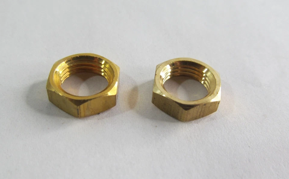 2-PACK ABU GARCIA 15359 RH DEXTERITY BRASS HANDLE NUT- AMBASSADEUR FISHING REEL