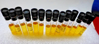 Lote Auténtico 14 Piezas De Colección Chanel Eau de Parfum Muestras Cristal Original Foto 1 de 4