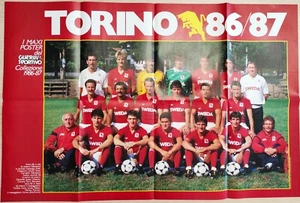 1986 1987 POSTER SQUADRA TORINO - Foto 1 di 1