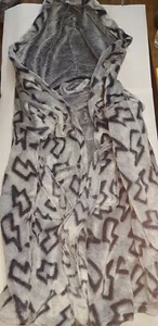 HOME SWEE BOYS FLEECE BATH ROBE 13/14 LIGHTNING BLUE/GRAY unsealed nip - Picture 1 of 5
