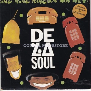 DE LA SOUL - RING RING RING (HA HA HEY) / 1991 CD Single (AUS) CARDSLEEVE - Picture 1 of 3