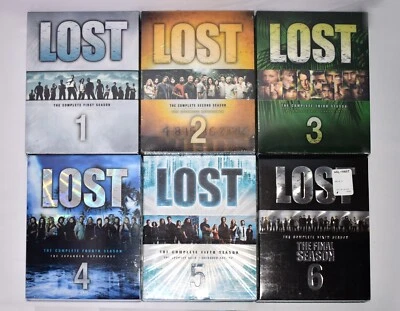 LOST The Complete Series ABC Seasons 1-6 Season 1 2 3 4 5 6 (1 Used, 5 NEW!) - Image 1 of 4