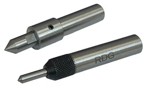 TAP GUIDE SET SPRING LOADED + KNURLED BODY STRAIGHT SHANK 1/2" SHANK RDGTOOLS - Picture 1 of 2