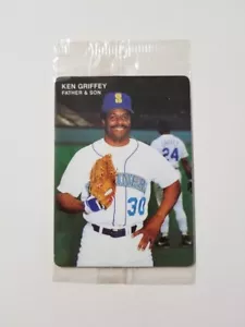 1991 KEN GRIFFEY FATHER & SON MOTHER'S COOKIES BASEBALL CARD #2 SEALED - Picture 1 of 2