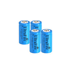 4pcs 16340 Battery 3.7V 1800mAh Rechargeable Batteries Cell RCR123A USA
