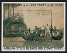 SALE+Aitutaki+Bicentenary+of+Discovery+by+Captain+Bligh+MS+1989+MNH