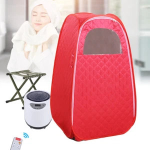 2.6L Portable Home Steam Sauna Tent Spa Loss Weight Full Body Detox Therapy NEW - Picture 1 of 18