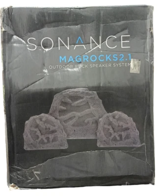 Sonance MAGROCKS 2.1 Mag Series 2.1 canales Sistema de altavoces Rock para exteriores OB Foto 1 de 3