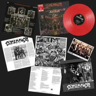 Obsession Marshall Law LP heavy metal hard rock color vinyl import obscure glam - Image 1 of 2
