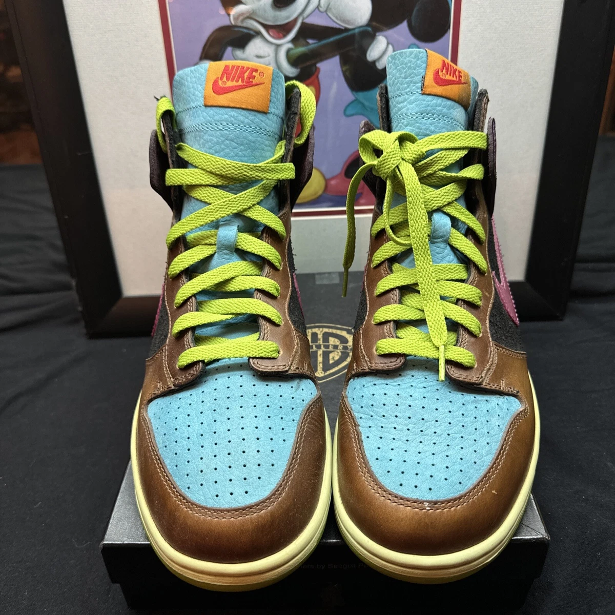 Preços baixos em Nike Undefeated x Dunk NL High Blue | eBay