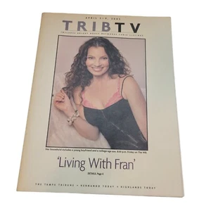 Vintage April 2005 TRIB TV Guide Magazin Fran Drescher Cover The Nanny WB Tampa - Bild 1 von 8