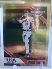 2020 USA Baseball Stars & Stripes Longevity SPENCER TORKELSON RC #/249 Tigers
