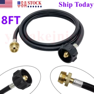 8FT Propane Tank Adapter Hose 1lb to 20lb Converter for QCC1/Type1 Tank - Picture 1 of 9