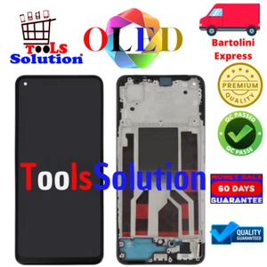 DISPLAY PER OPPO RENO 8 5G PGBM10 LCD OLED + FRAME BLACK PARI AD ORIGINALE - Imagen 1 de 1