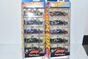 Hot Wheels 5 Pack Formula One F1 McLaren Alpine Red Bull Sauber Haas MIMB - Picture 1 of 1