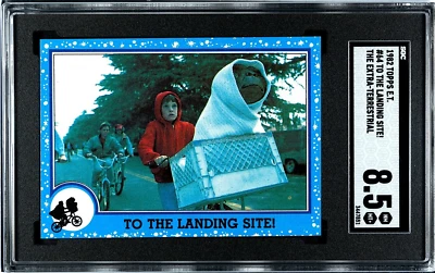 1982 Topps E.T. - #64 To the Landing Site - SGC 8.5 - Image 1 of 2