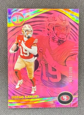 2023 Panini Illusions - Deebo Samuel #90 Pink /399 - Image 1 of 2