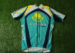 CYCLING SHIRT JERSEY MAGLIA TRIKOT UCI PRO TOUR ASTANA BONTRAGER ORIGINAL SIZE S - Picture 1 of 12