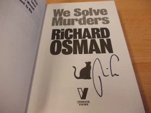 Wir lösen Morde, Richard Osman, signierte Erstausgabe Erstdruck, NEU - Bild 1 von 5