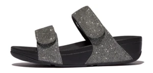 NEW SVENDTA FITFLOP LULU ADJUSTABLE PEWTER - Foto 1 di 3
