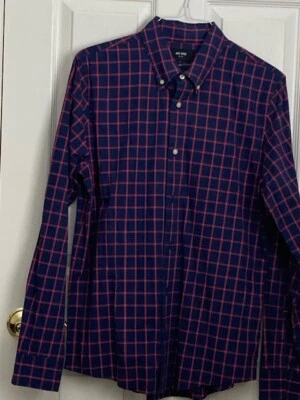 Men's Jack Spade Blue 100% Cotton Large L/S Shirt - Image 1 of 2