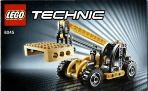 Lego Technic # 8045 mini manipulador telescópico (2 cuadernos) - instrucciones de construcción (¡sin piedras!) - Imagen 1 de 2