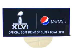 PEPSI Neon Superbowl XLVI Lighted Sign 2012 - Picture 1 of 12
