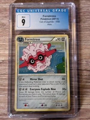 2011 Pokemon Call of Legends Forretress Holo #5 CGC Mint 9 - Image 1 of 2