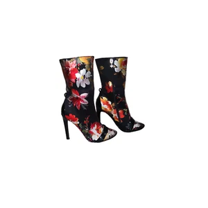 Cape Band Stilettos' Blumenstiefel Größe 7M - Bild 1 von 7