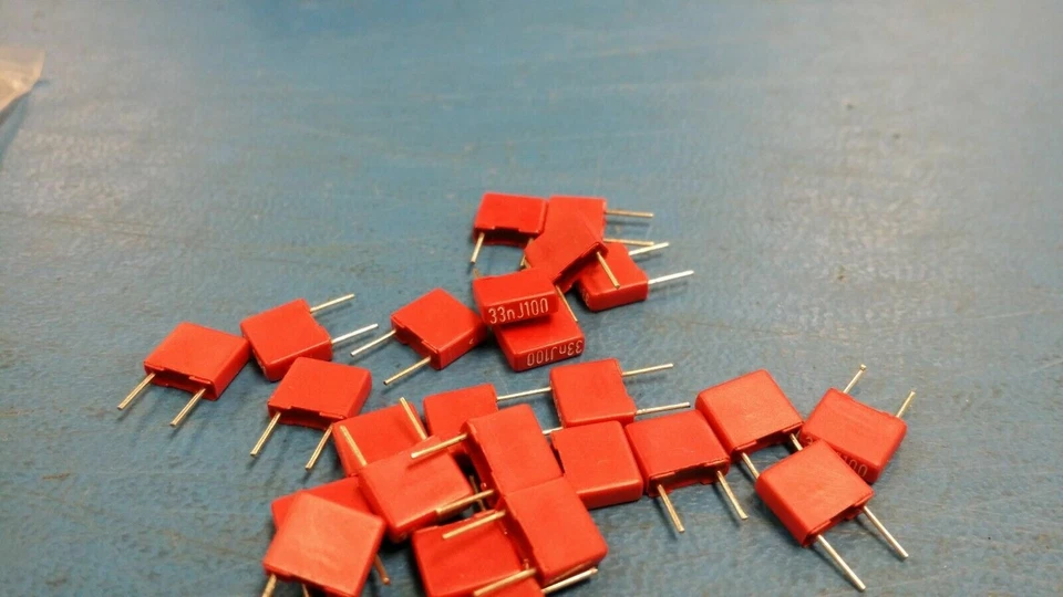 (10 PCS) MKS2D023301A00JSSD WIMA Film Capacitors 100V .033uF 5 ROHS