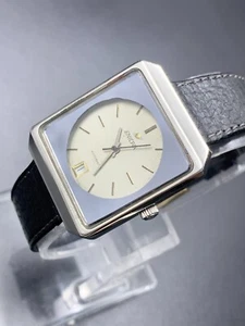 1970s Vintage ENICAR Ocean Pearl automatic watch Squared Tv 29MM unisex so Rare - Picture 1 of 24