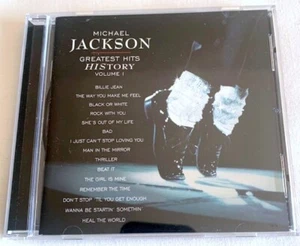 MICHAEL JACKSON-GREATEST HITS:HISTORY VOL.1-CD-(R&B, Pop-Soul,Motown,Pop, Dance- - Picture 1 of 2
