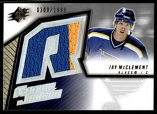 2005-06 SPx Jay McClement Rookie 0300/1999 St. Louis Blues #135