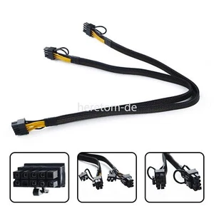 Motherboard 10P zu Dual 8(6+2)pin GPU Karte Stromversorgungskabel für DELL R7515 - Afbeelding 1 van 9