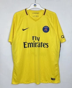 T. SILVA #2 PARIS SAINT-GERMAIN 2017 AWAY FOOTBALL SHIRT SOCCER JERSEY SIZE XL - Picture 1 of 7