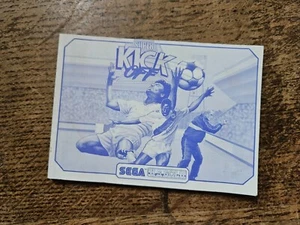MANUAL ONLY NO GAME - SEGA MASTER SYSTEM SMS - KICK OFF #BLINS - Picture 1 of 2