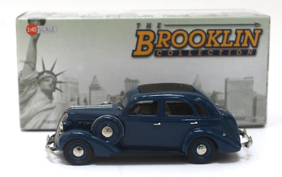 Brooklin 198 1937 Graham Supercharged 116 4 Door Sedan Blue 1:43 Mint/ Box - Image 1 of 4