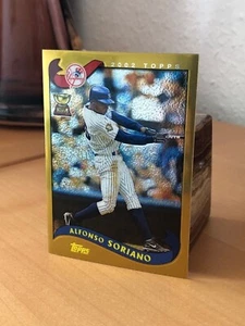 2002 Topps All Star Rookie Cup Gold New York Yankees No.95 Alfonso Soriano /25 - Bild 1 von 4